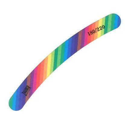 Пилка кольорова банан 180/220 ZAUBER, 03-014