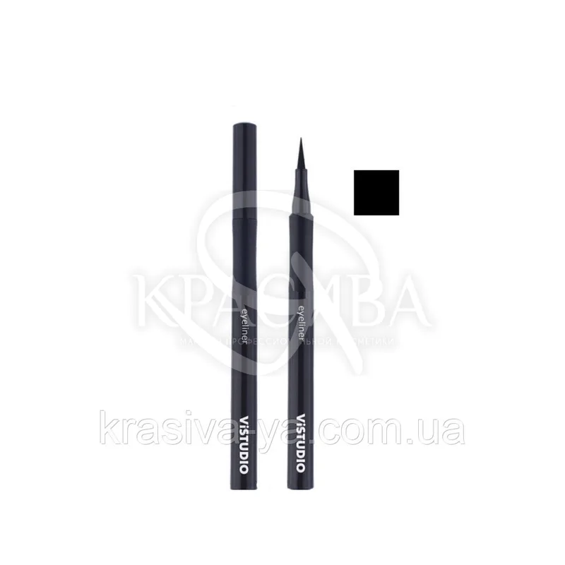 Vistudio Eye Liner Black - Підводка для очей (чорний), 1.6 г