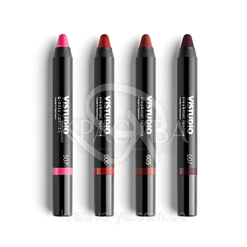 Vistudio Glossy Lipstick - Помада-олівець-блиск для губ 603, 12 г