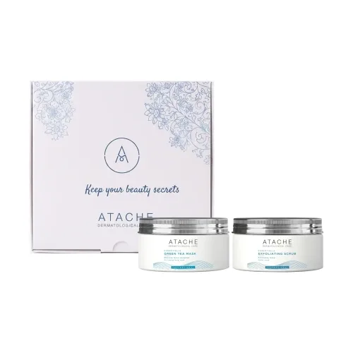 Набір повнорозмірних бестселерів для оновлення та сяйва шкіри ATACHE Essentielle Fresh Skin Duo