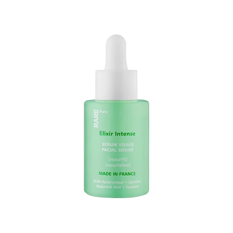 Rare Paris Elixir Intense Nourishing Face Serum Зволожуюча сироватка для обличчя з гіалуроновою кислотою та скваланом
