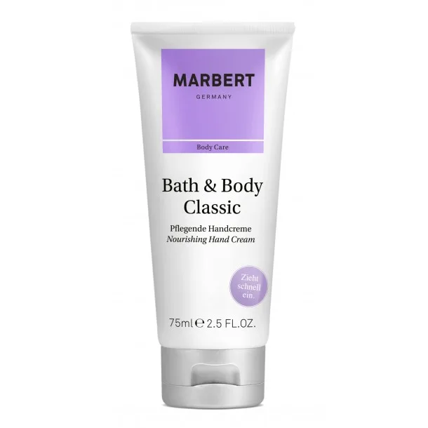 Крем для Рук Marbert Bath and Body Classic Nourishing Hand Cream (75 мл)