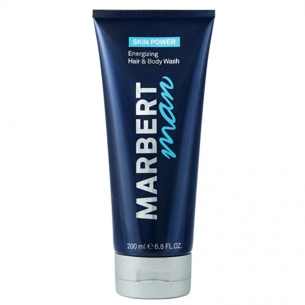 Парфумований Гель для душу Marbert Man Skin Power Hair & Body Wash (200 мл)