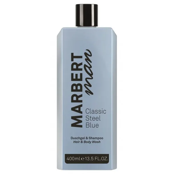 Парфумований Гель для душу Marbert Man Classic Steel Blue (400 мл)