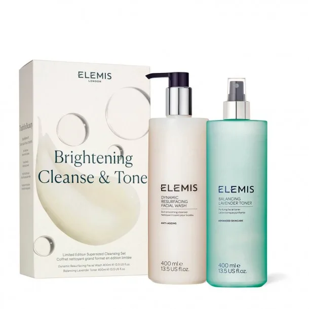 Набір Косметики Elemis Brightening Cleanse & Toner (2 SKU)