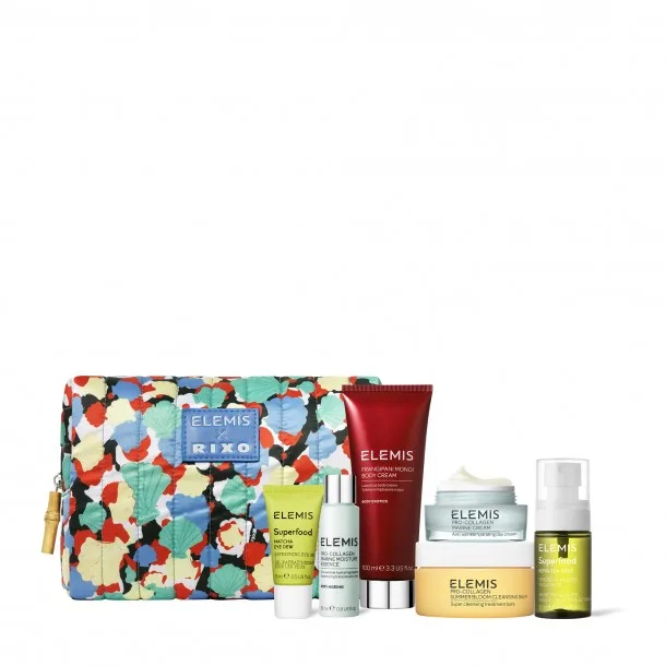 Набір Косметики Elemis x Rixo On-The-Glow Essentials (7 SKU)