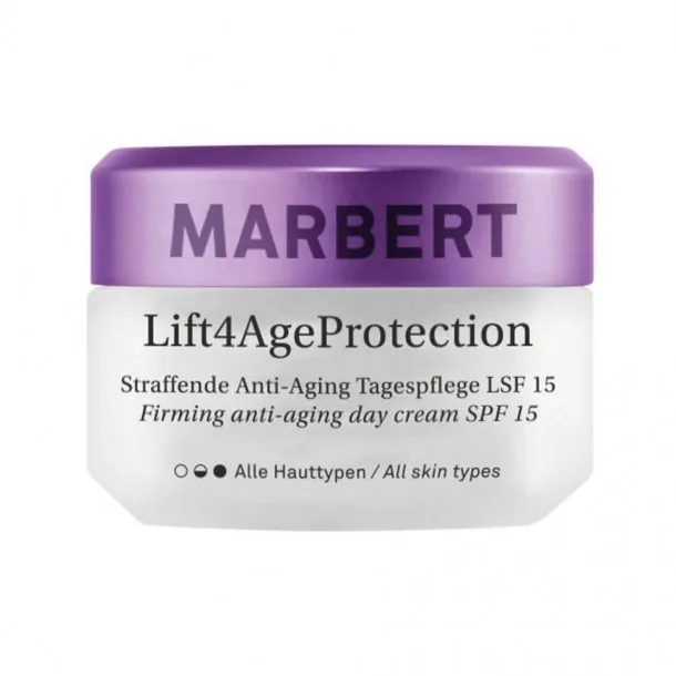Денний Омолоджуючий Крем для Обличчя Marbert Lift4AgeProtection Firming Day Care with SPF 15 (50 мл)