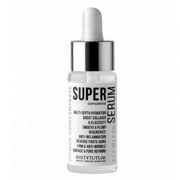 Антивікова Концентрована Сироватка з Колагеном та Гіалуроновою Кислотою Інститутум Супер Серум — Instytutum Super Serum Powerful Anti-Aging Concentrate 30 ml