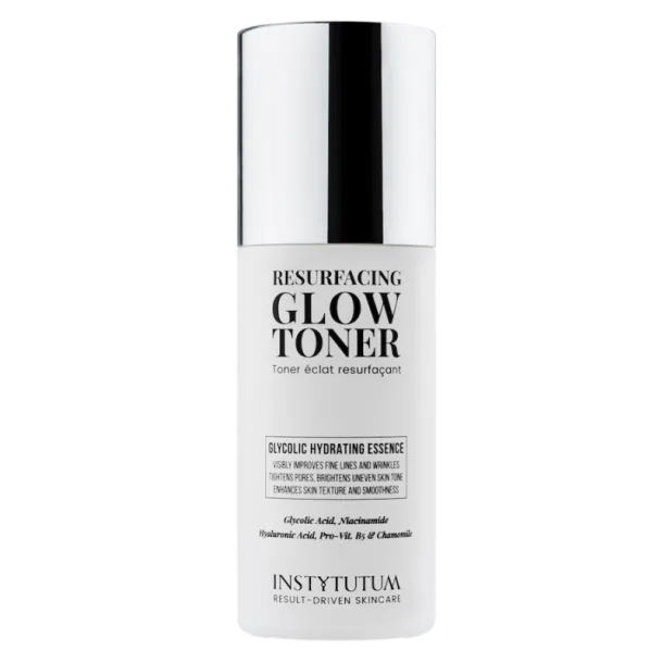 Тонер для Обличчя з Гліколевою Кислотою AHA Instytutum Glow Toner - Instytutum Resurfacing Glow Toner Glycolic Hydrating Essence 50 ml (Tester)