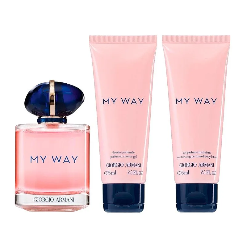 Armani My Way (edp 50 мл+b.l. 75 мл + s.g. 75 мл)