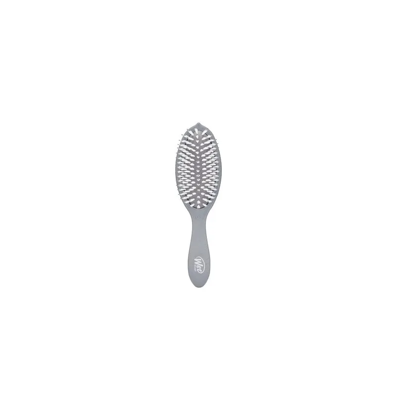 Wet Brush go green tretament and shine Щітка для блиску та шовковистості волосся сіра