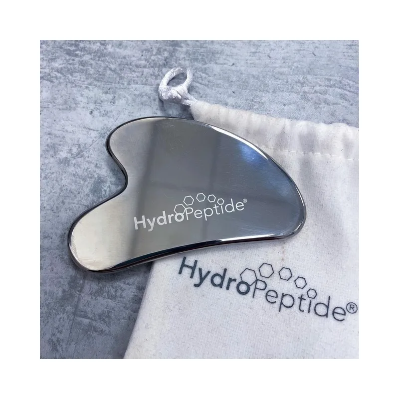 Hydropeptid Stainless Steel Gua Sha - Скребок для масажу Гуа-ша з медичної сталі
