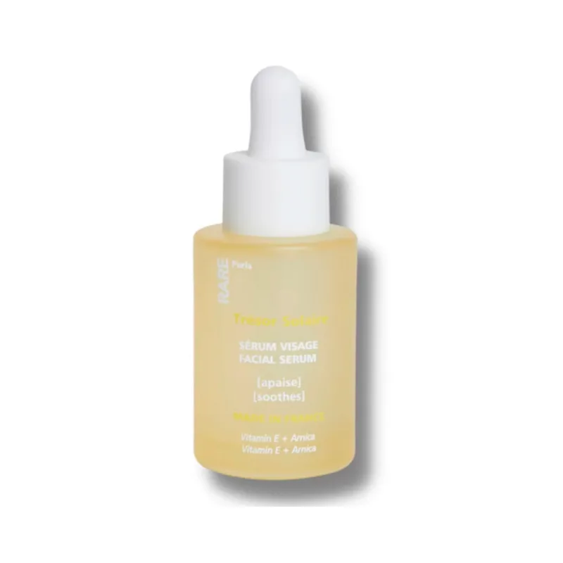 Rare Paris Tresor Solaire Soothing Face Serum Заспокійлива сироватка для обличчя з вітаміном Е та екстрактом арніки