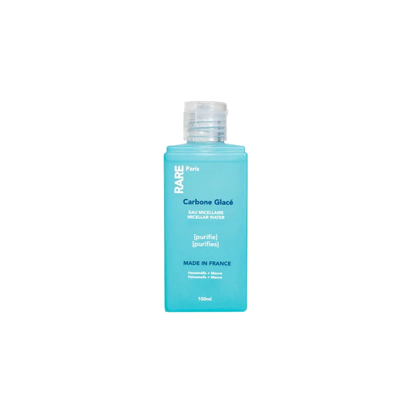 RARE Paris Carbone Glace Purifying Micellar Water Міцелярна вода з гамамелісом та екстрактом мальви 100 мл.