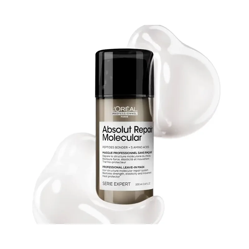 L'Oreal Professionnel Serie Expert Absolut Repair Molecular Leave-In Mask Маска для молекулярного відновлення структури пошкодженого волосся 100 мл.