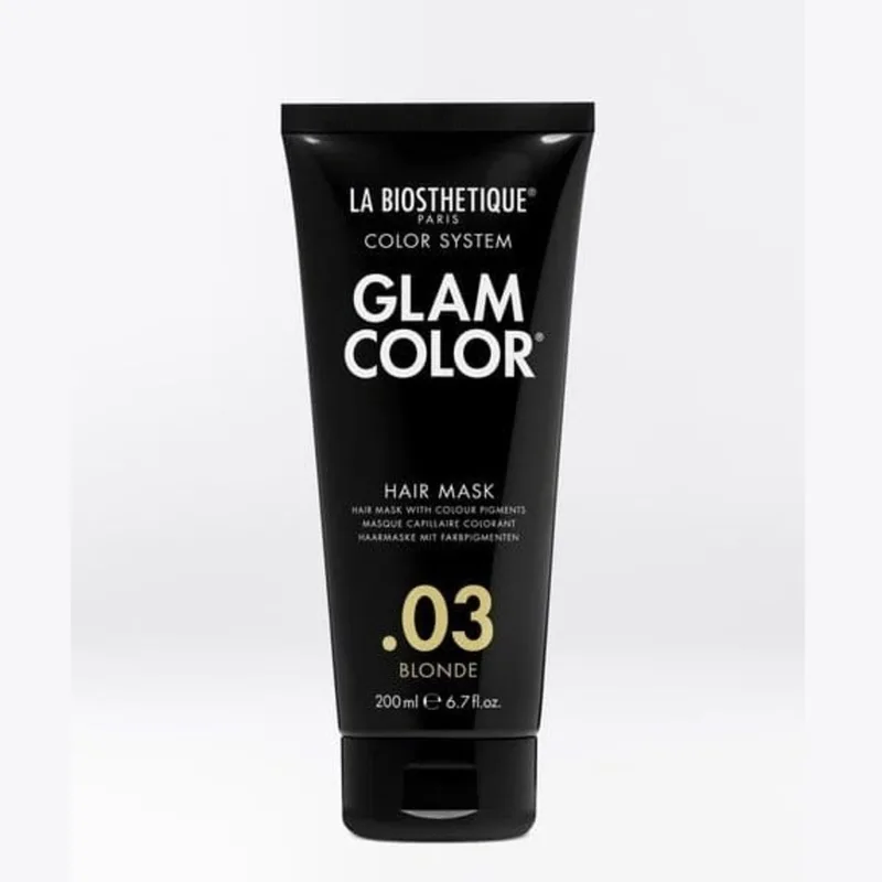 La Biosthetique Glam Color Hair Mask 03 Blonde Тонувальна маска для волосся 200 мл.