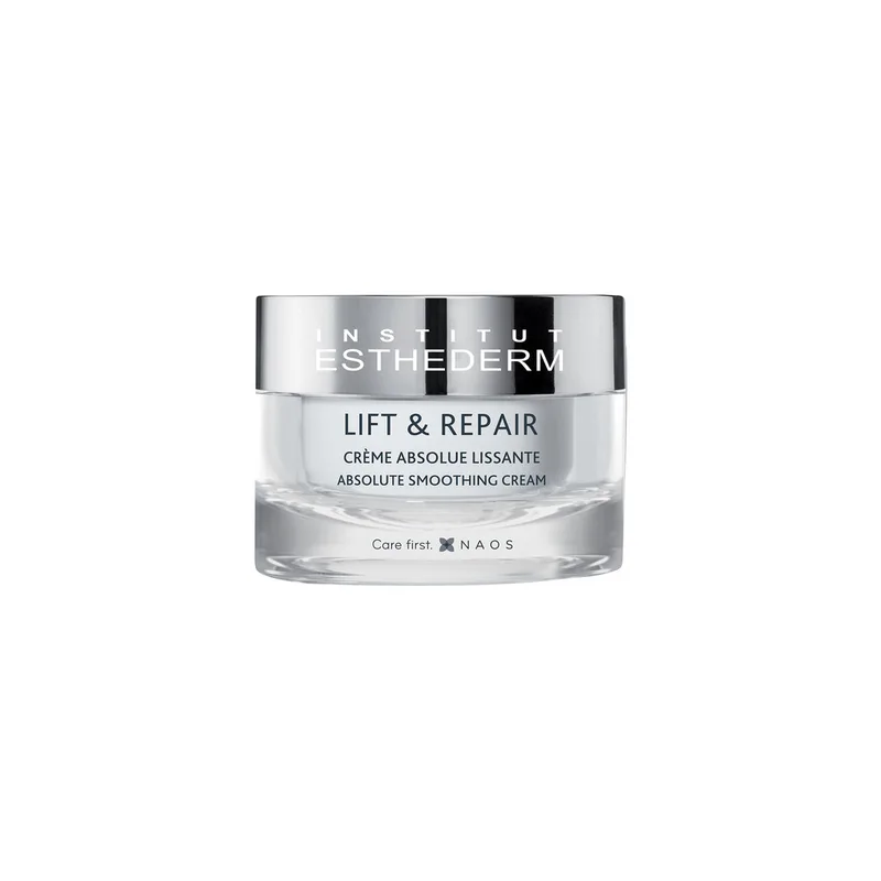 Institut Esthederm Lift & Repair ABSOLUTE SMOOTHING CREAM Розгладжуючий крем для корекції контурів обличчя 50 мл.