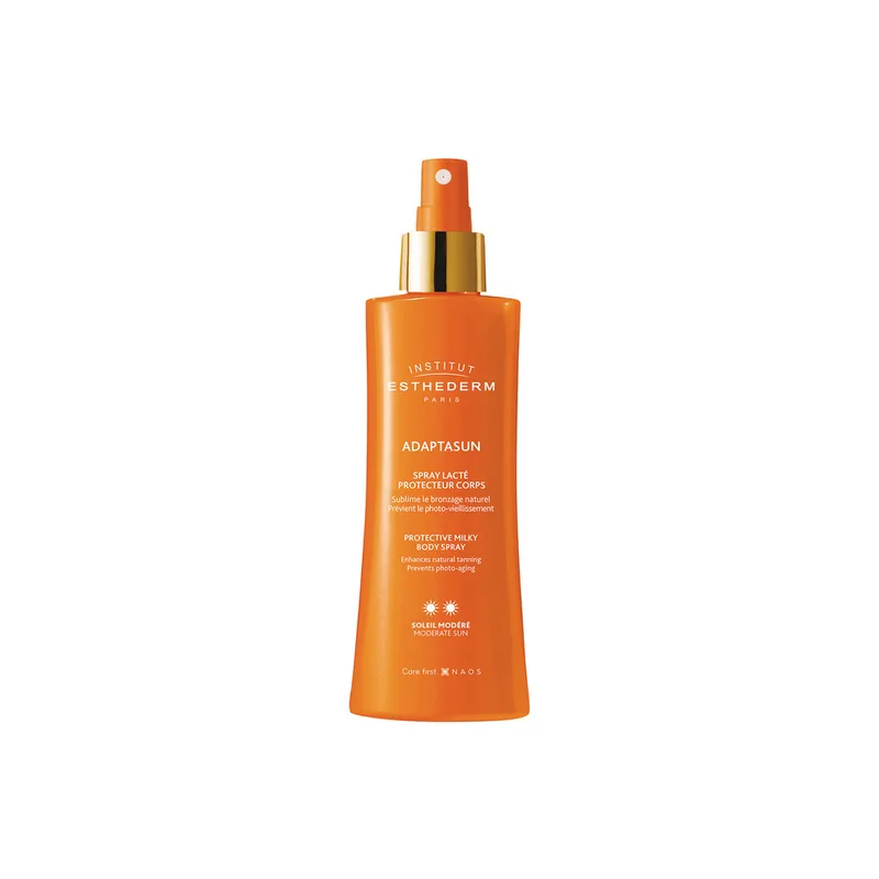 Institut Esthederm Spray Moderate Sun Захистний спрей для обличчя та тіла під час засмаги 150 мл.