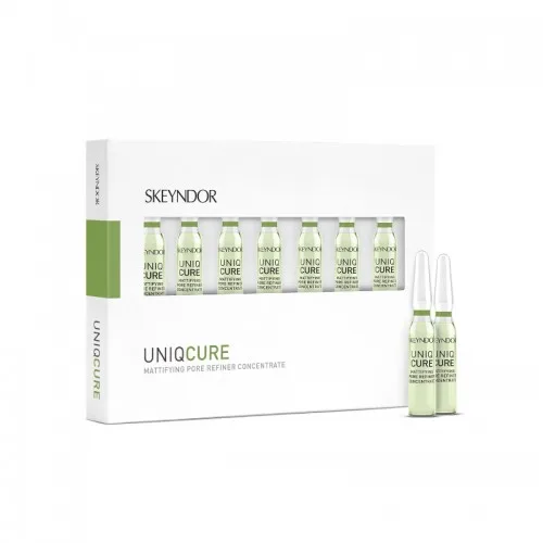 Активний матуючий концентрат від розширених пір - Skeyndor Uniqcure Mattifying pore refiner concentrate