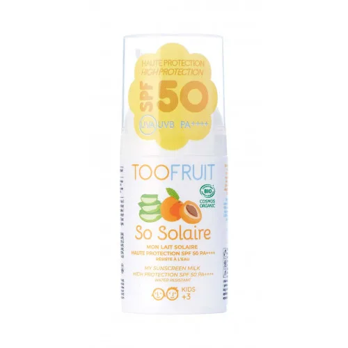 Сонцезахисне молочко для обличчя SPF50 "Ловимо сонце" - Toofruit Protection Sunscreen Milk SPF 50