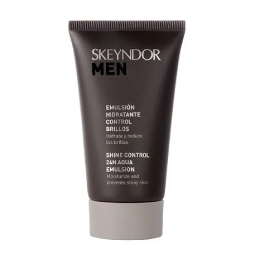 Зволожуюча емульсія "Контроль блиску 24 години" - Skeyndor Men Shine Control 24H Aqua Emulsion 275ml