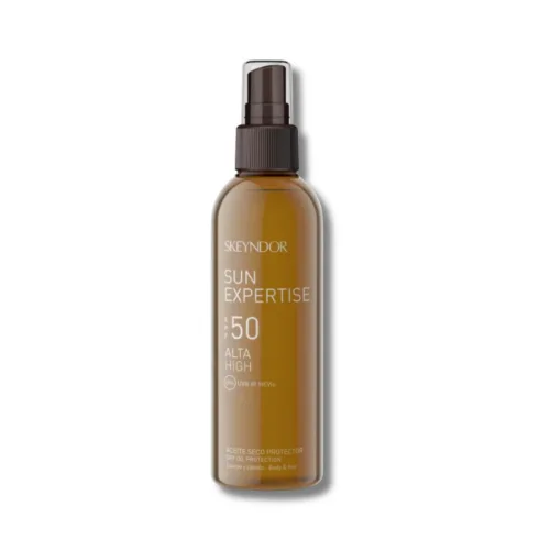 Сонцезахисна суха олія для тіла та волосся SPF50 - Sun Expertise Skeyndor