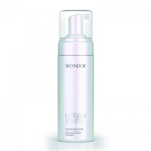 Очищаючий мус з молочною кислотою - Skeyndor Urban White New Skin Foaming Cleanser