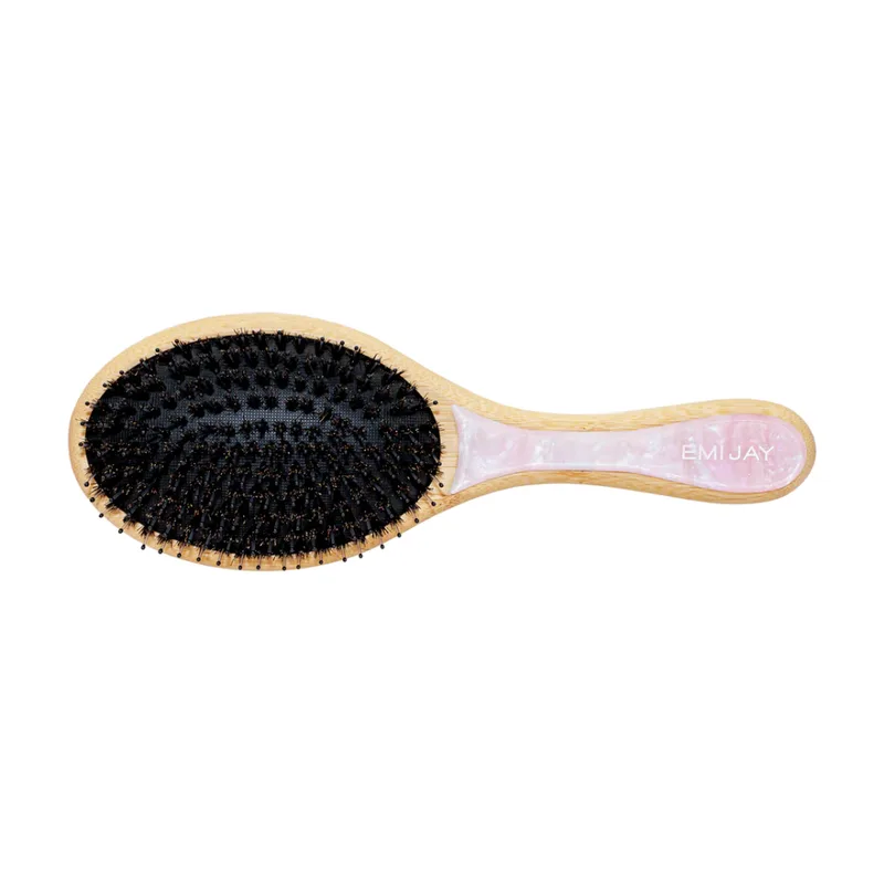 Овальна щітка для волосся Emi Jay FLAT BRUSH IN PINK SUGAR