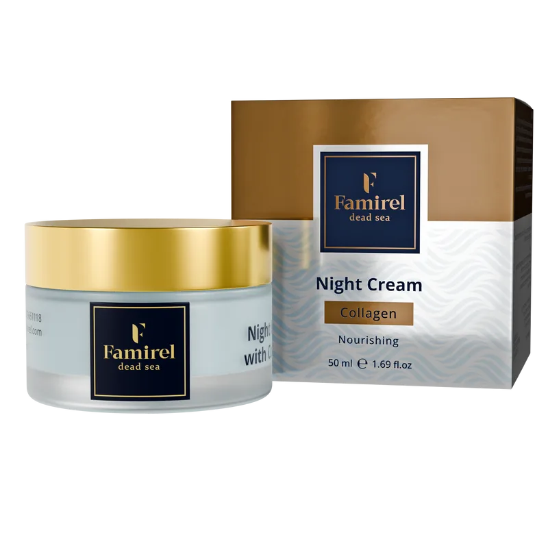 Famirel Collagen Живильний нічний крем для обличчя