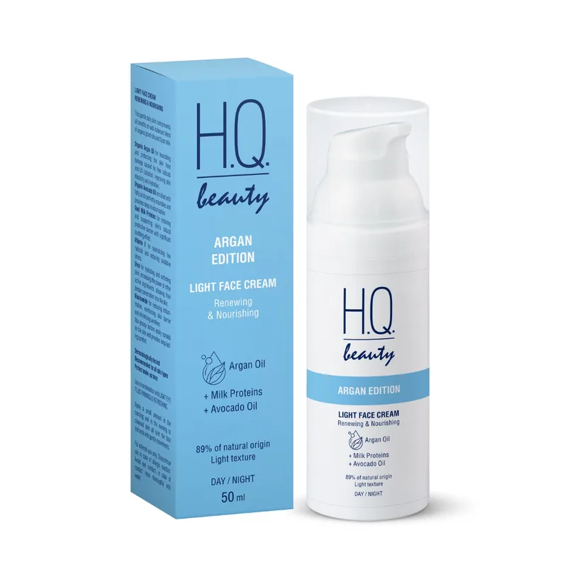 H.Q. Beauty Argan Легкий крем для обличчя