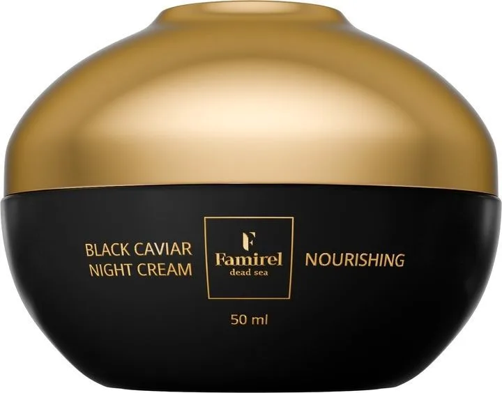 Famirel Black Caviar Живильний нічний крем для обличчя