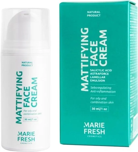 Marie Fresh Крем для жирної та комбінованої шкіри обличчя