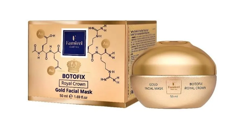 Famirel Botofix Royal Crown Маска золота для обличчя ліфтинг