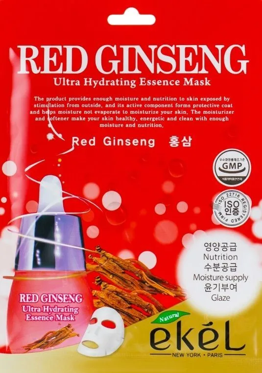 Ekel Маска для обличчя Red Ginseng