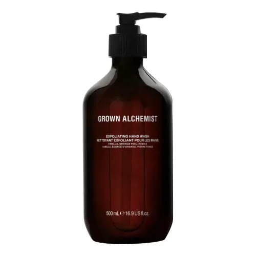 Ексфоліант для миття рук GROWN ALCHEMIST Exfoliating Hand Wash: Pumice, Vanilla, Orange Peel — обʼєм 500 мл