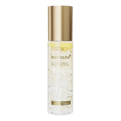 Medicube Kojic Acid Turmeric Vita Jelly Mist Serum – освітлювальна гель-сироватка з койєвою кислотою та куркумою 100 мл.