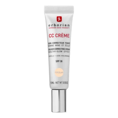 Тонуючий СС крем ERBORIAN CC Crème Porcelain — обʼєм