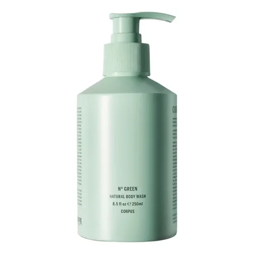 Натуральний гель для душу з ароматом бергамоту та лимона CORPUS Natural Body Wash "№ Green" — обʼєм 266 мл