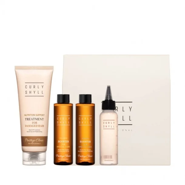 Набір «Відновлення Волосся» Curly Shyll Prestige Clinic Hair Ampoule Pack (4 SKU)