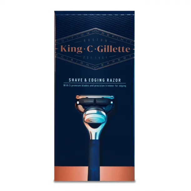 Станок для Гоління - King C Gillette Shave & Edging Razor