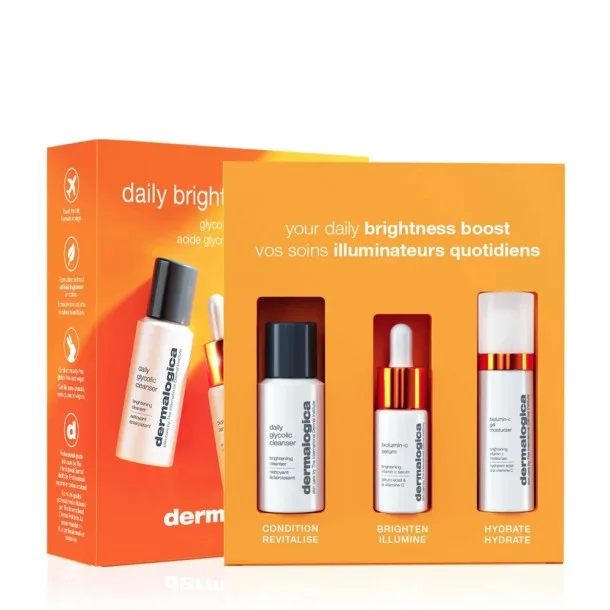 Dermalogica Набір «Сяйво Шкіри» - Dermalogica Daily Brightness Boosters Skin Kit (3 SKU)