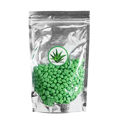Віск для депіляції плівковий у гранулах Hard Wax Beans, Aloe Vera