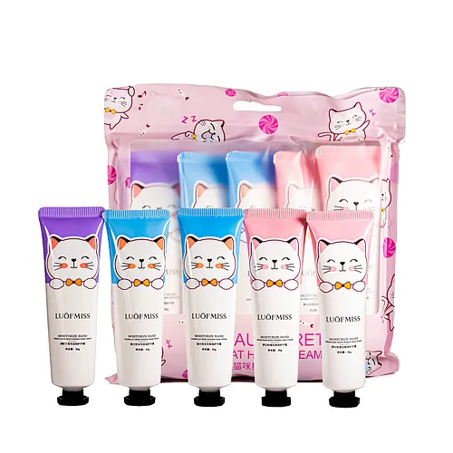 Набір кремів для рук Luofmiss Moisturize Hand Cream 5 штук із квітковими екстрактами 30 мл