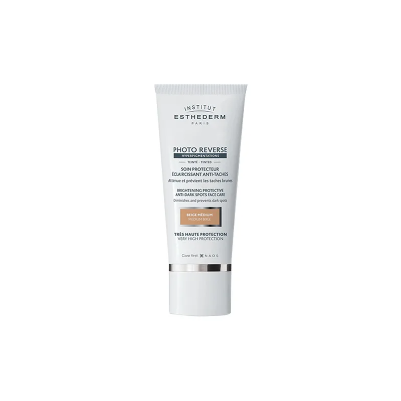Institut Esthederm Photo Reverse Brightening Protective Anti-Dark Spots Face Care SPF 50+ 50 мл