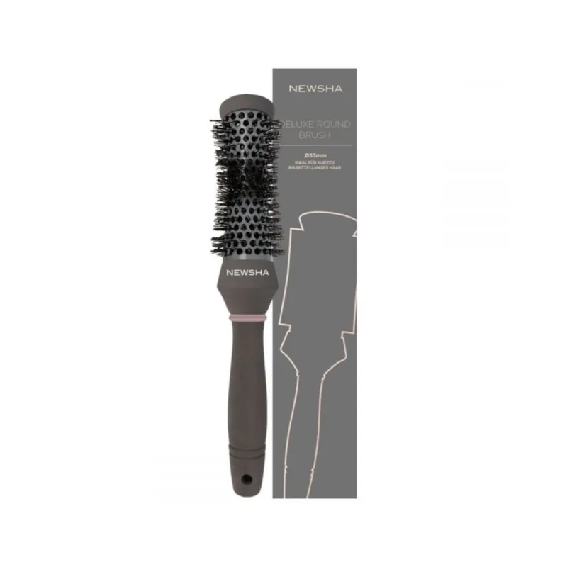 Newsha Deluxe Round Brush Браш для волосся, діаметр 33 мм.