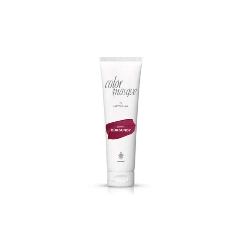 Newsha Color Masque Berry Burgundy Кольорова маска для волосся "Бургундія" 150 мл.