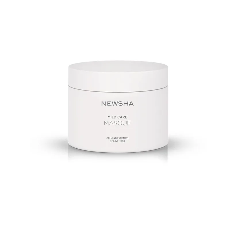 Newsha Pure Mild Care Masque Інтенсивна маска для шовковистості волосся з екстрактом лаванди 500 мл.