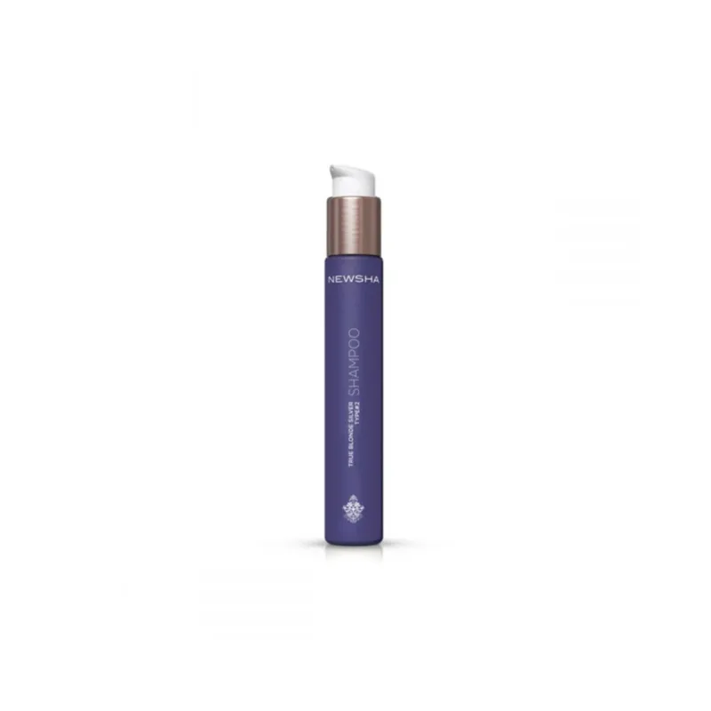Newsha True Blonde Silver Shampoo Type2 with Violet Pigments Срібний шампунь для підтримання блонду