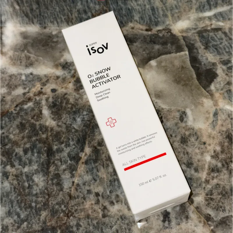 Isov Sorex O2 Snow Bubble Activator Пінка очищуюча 150 мл