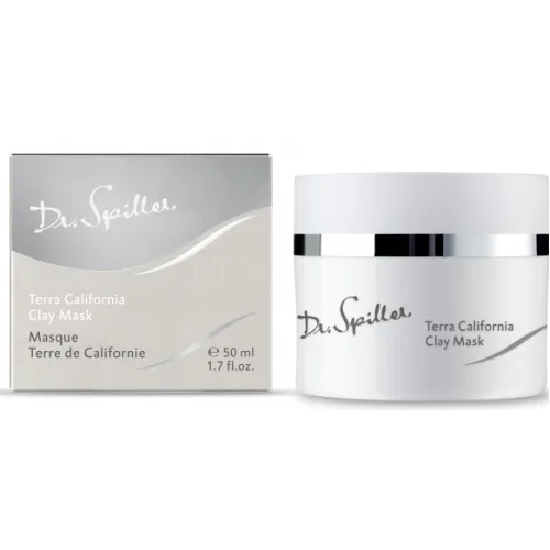 Очищаюча маска на основі блакитної глини - Dr. Spiller Terra California Clay Mask 25g